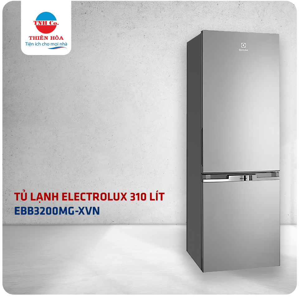 Tủ Lạnh ELECTROLUX 310 Lít EBB3200MG-XVN