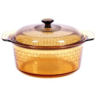 Nồi thủy tinh Visions VSD-3.5-FV (Hoa văn 3.5L)