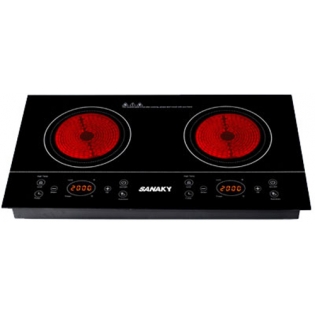 Bếp hồng ngoại đôi Sanaky SNK-201HGW