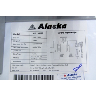Tủ Đông Alaska 208 lít BCD-3568C