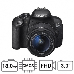 Máy ảnh Canon EOS 700D DSLR 18.0MP (EF S18-55STM)