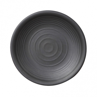 Đĩa tròn MELAMIN KORMEL E10468.B (Màu đen)