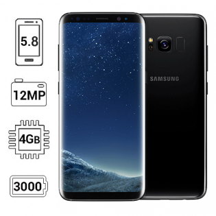 SAMSUNG GALAXY S8 (SM-G950FZKDXXV) ĐEN