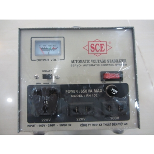 Ổn áp SCE 650VA MAX RH106