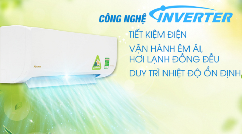 Điều hòa Daikin Inverter 1.5 HP ATKQ35TAVMV