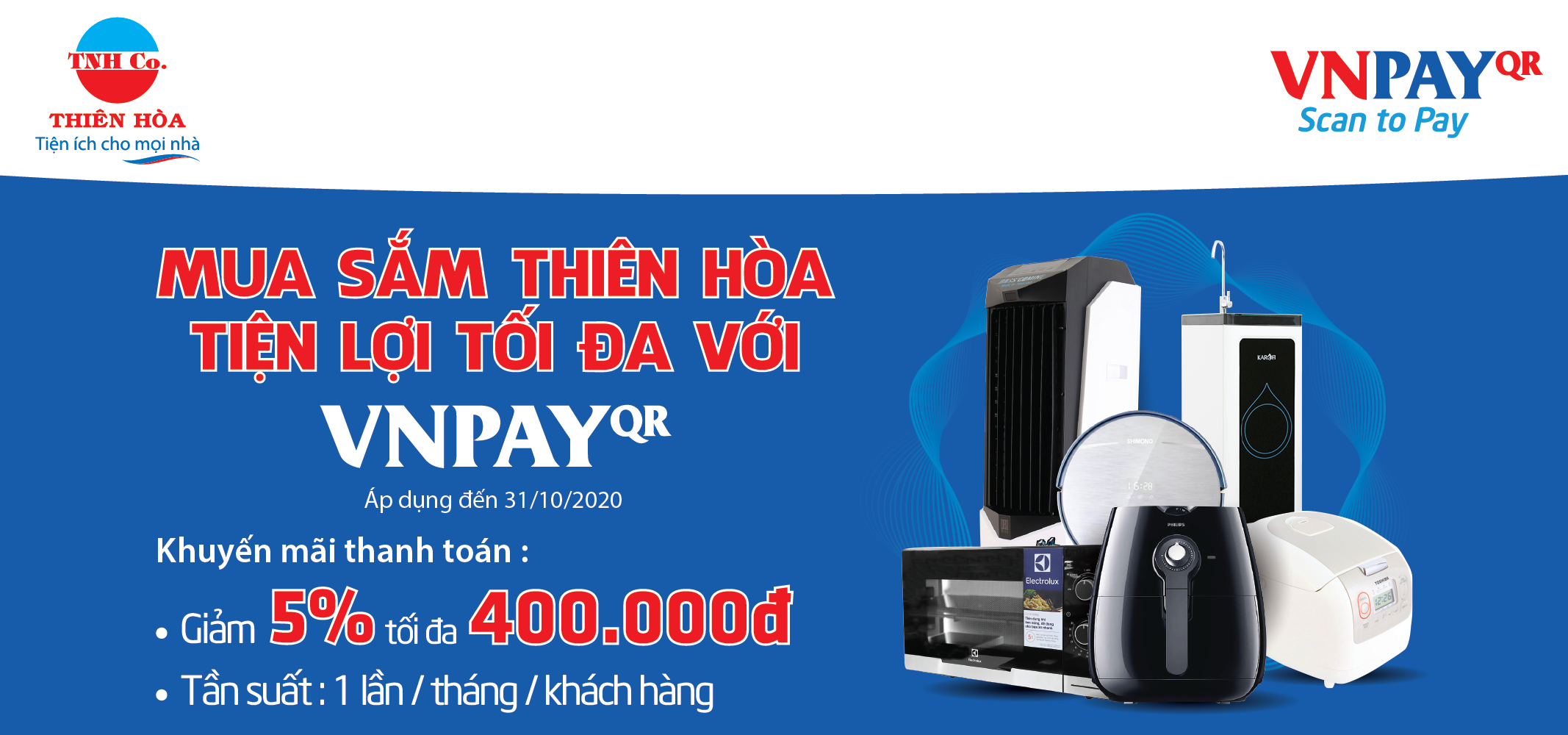 THANH TOÁN THUẬN TIỆN QUA QR CODE VNPAY TẠI THIÊN NAM HÒA