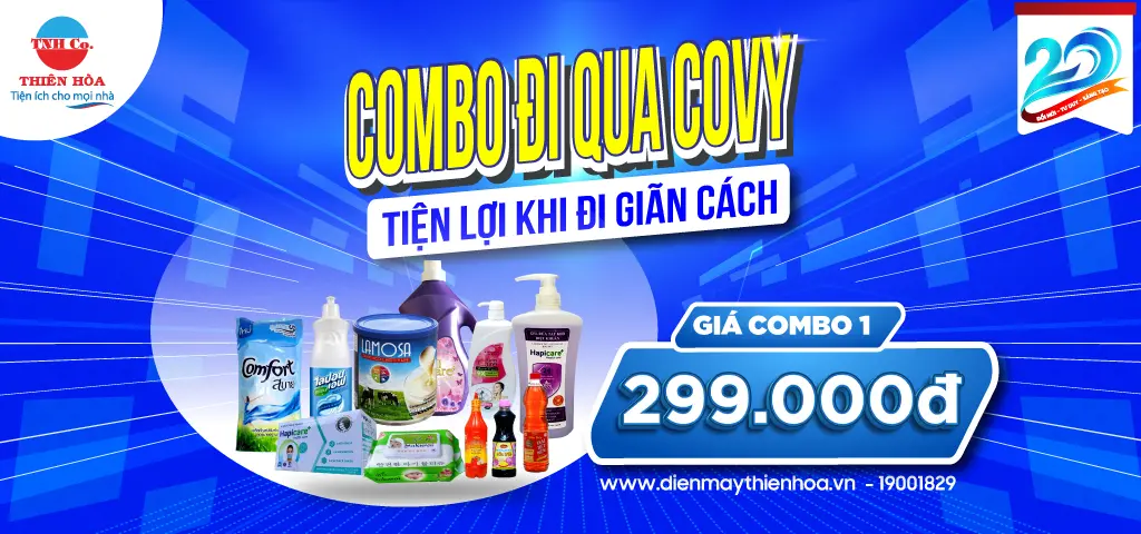 COMBO ĐI QUA COVY, TIỆN LỢI KHI ĐI GIÃN CÁCH