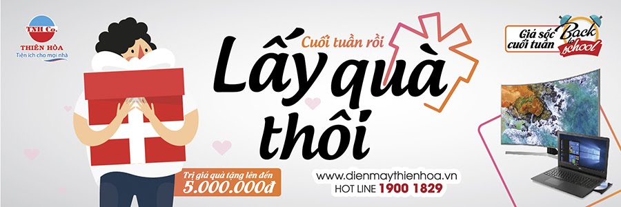 CUỐI TUẦN RỒI ĐẾN THIÊN NAM HÒA LẤY QUÀ THÔI