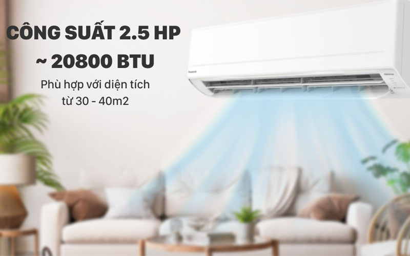 Máy lạnh PANASONIC Inverter 2.5HP CU/CS-PU24XKH-8M