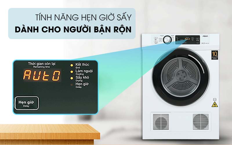 Máy sấy AQUA 7kg AQH-V700F.W