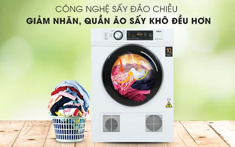 Máy sấy AQUA 7kg AQH-V700F.W