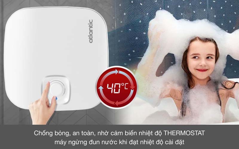 Bình nước nóng ATLANTIC SWH 30A M-N1 NANTO LITE 831227