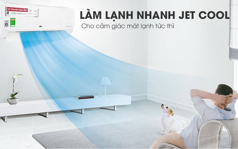 Máy lạnh LG Inverter 1HP V10ENW1