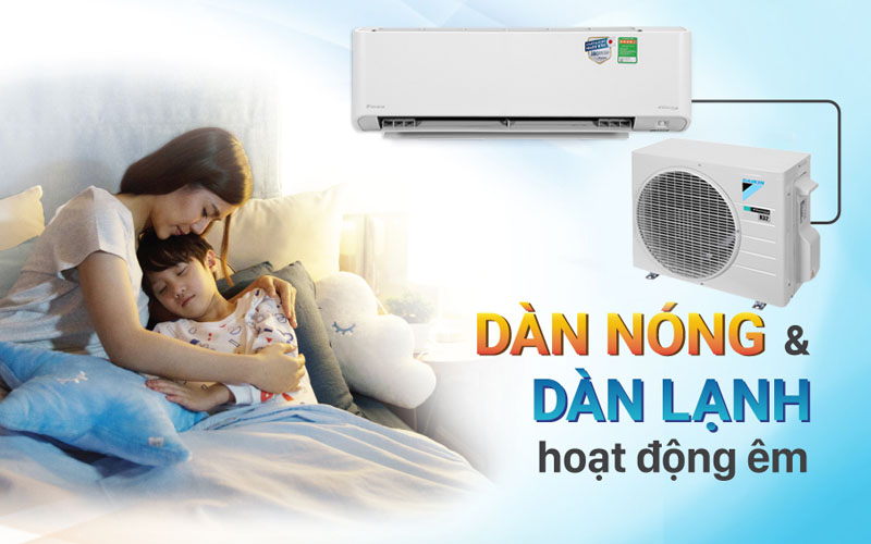 Máy lạnh DAIKIN Inverter 1HP FTKZ25VVMV/RKZ25VVMV