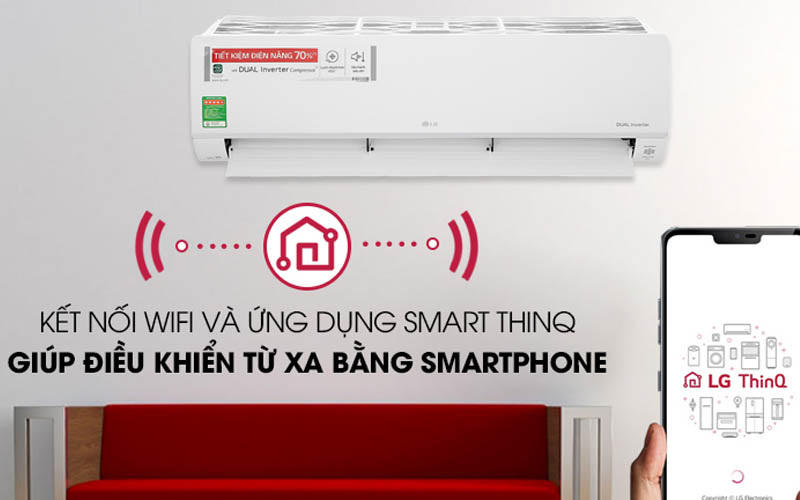 Máy lạnh LG Inverter 2HP V18API1