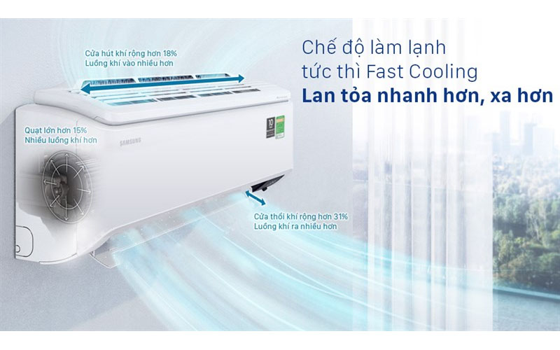 Máy lạnh SAMSUNG Inverter 2HP AR18TYHYCWKNSV/XSV