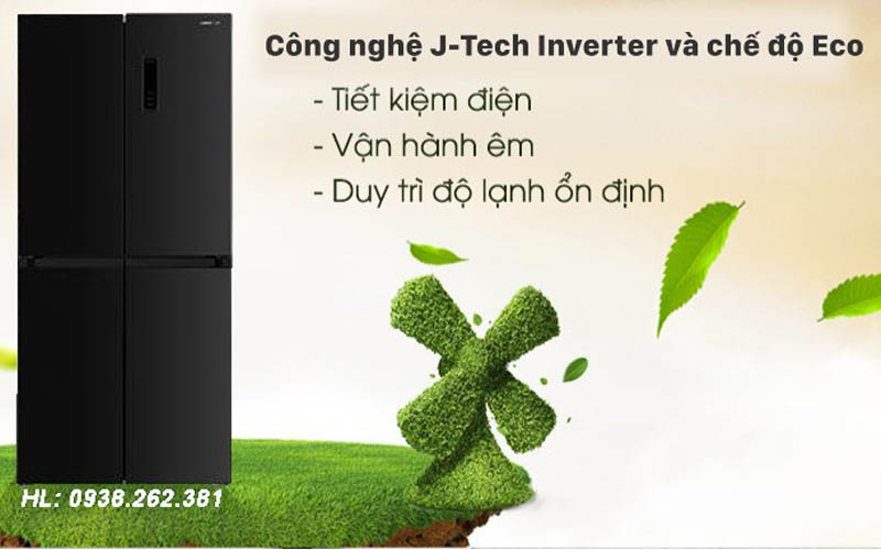 Tủ lạnh SHARP Inverter 362 lít SJ-FX420V-DS