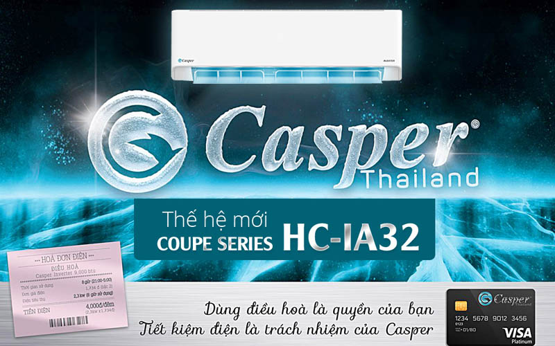 Máy lạnh CASPER Inverter 2.5HP HC24IA32