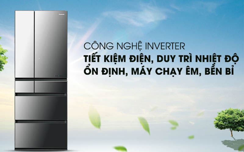 Tủ lạnh PANASONIC Inverter 491 lít NR-F503GT-X2