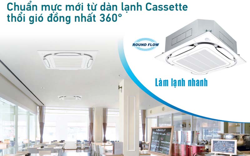 Máy lạnh âm trần DAIKIN Inverter FFFC50AVM/RZFC50DVM+BRC7M531W86+BYFQ60CAW (không dây)