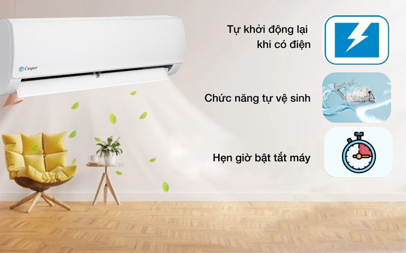 Máy lạnh CASPER 1HP KC09FC32