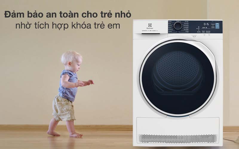 Máy sấy ELECTROLUX 8kg EDH804H5WB