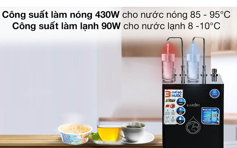 Máy lọc nước KAROFI KAD-D66 (nóng-lạnh)