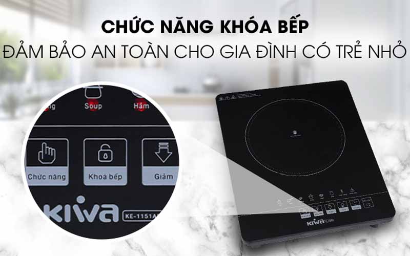 Bếp hồng ngoại Kiwa KE-1151AB