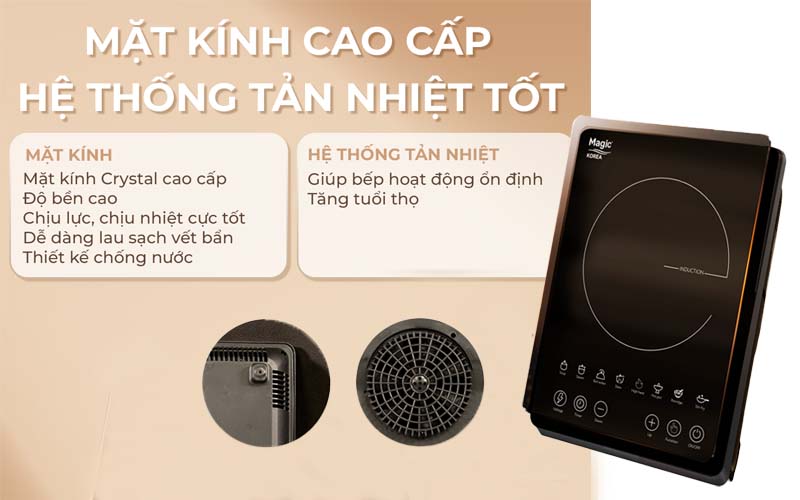 Bếp điện từ A-50 hiệu MAGIC 