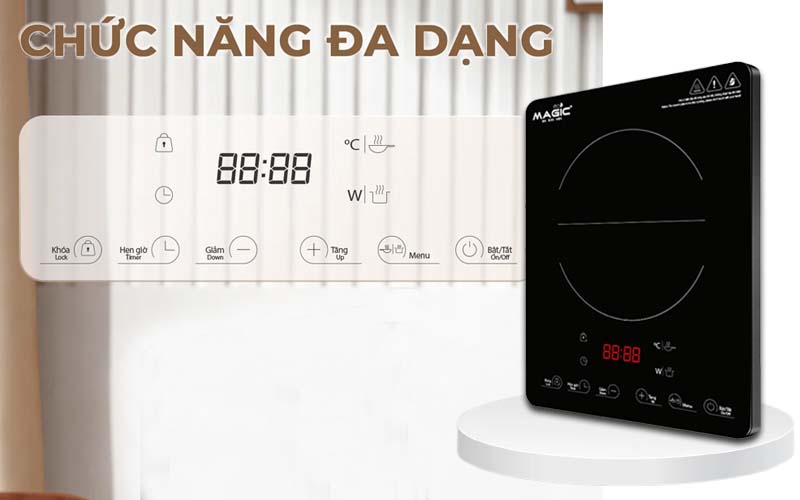 Bếp điện từ AC-201 hiệu MAGIC ECO