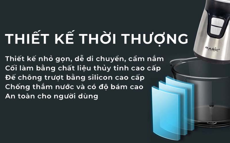 Máy xay thịt đa năng AC-17 hiệu MAGIC ECO