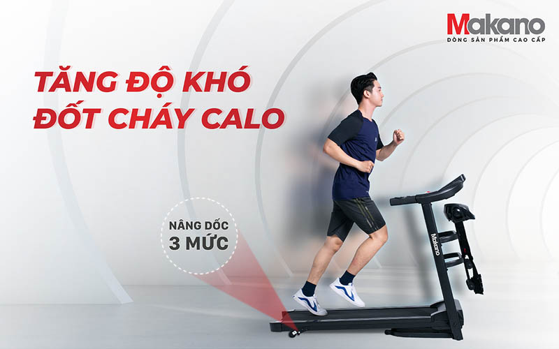 Máy chạy bộ MAKANO DVCB-00002