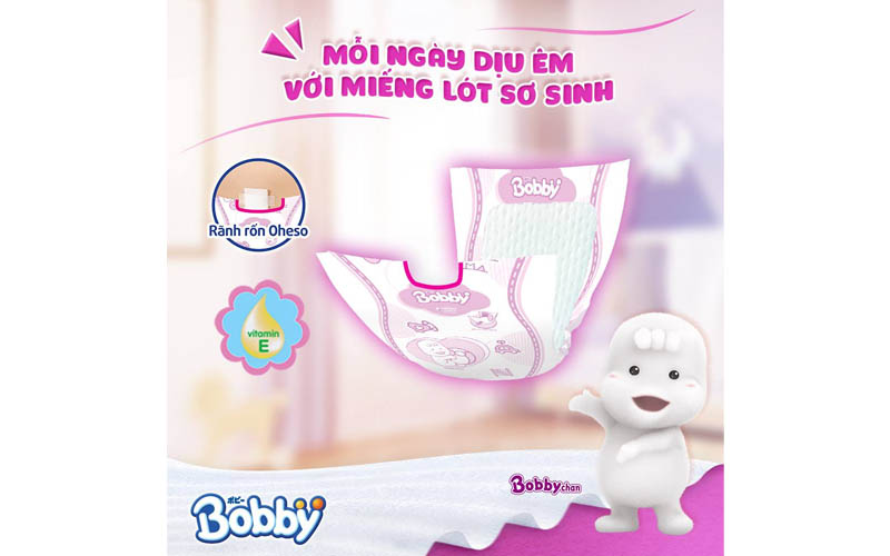 Tã trẻ em BOBBY miếng lót NEWBORN 2 40