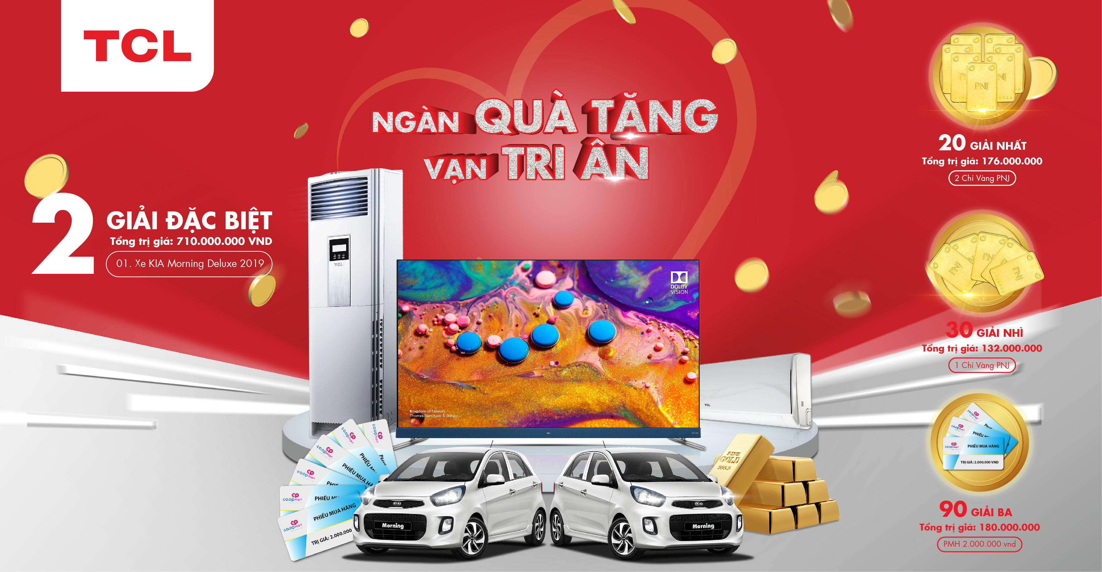 TCL- NGÀN QUÀ TẶNG, VẠN TRI ÂN