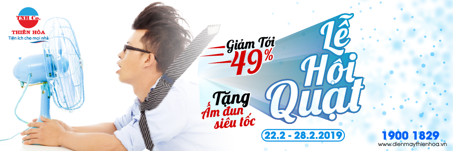 LỄ HỘI QUẠT 2019 - SALE OFF LINH ĐÌNH