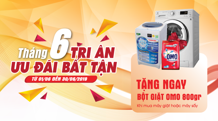 Tháng 6 tri ân ưu đãi bất tận