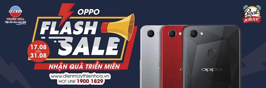 FLASH SALE THÁNG 8 – NHẬN QUÀ TRIỀN MIÊN