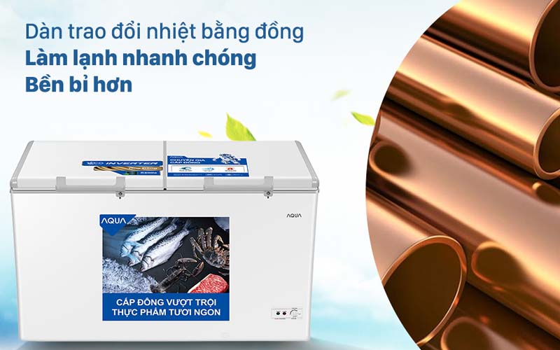 Tủ đông AQUA 295 Lít AQF-C4202E