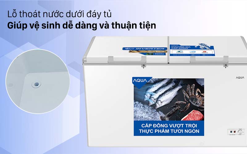 Tủ đông AQUA 429 Lít AQF-C5701E