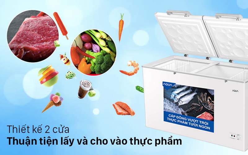 Tủ đông AQUA 429 Lít AQF-C5701E