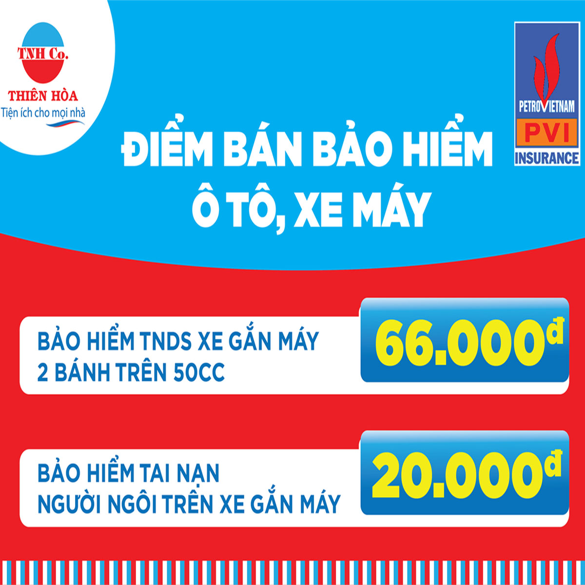 Bảo hiểm tai nạn người ngồi trên xe mô tô (không bắt buộc)