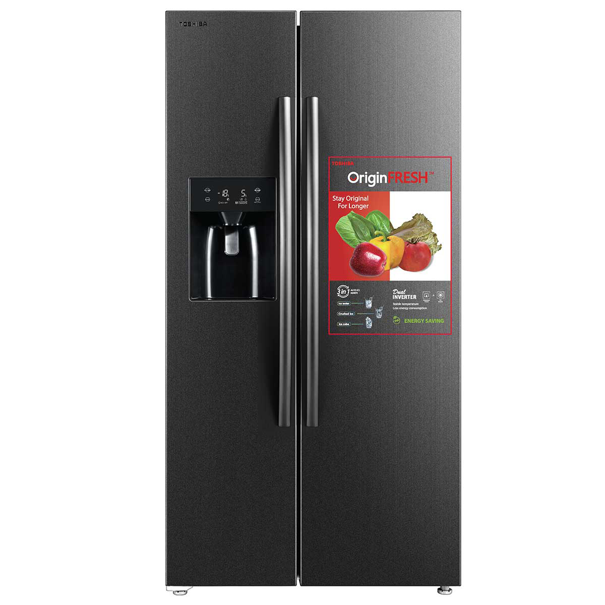 Tủ lạnh Toshiba inverter 493 lít GR-RS637WE-PMV(06)-MG