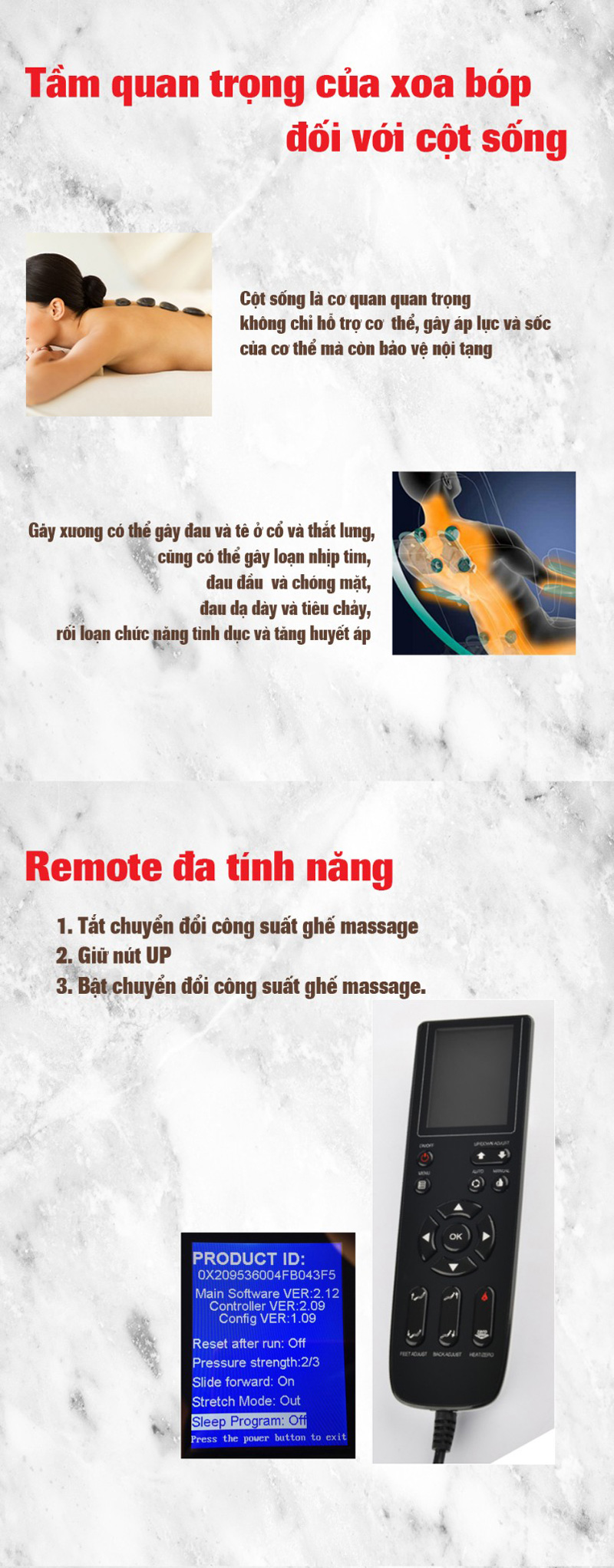 Ghế massage Buheung MK-6500