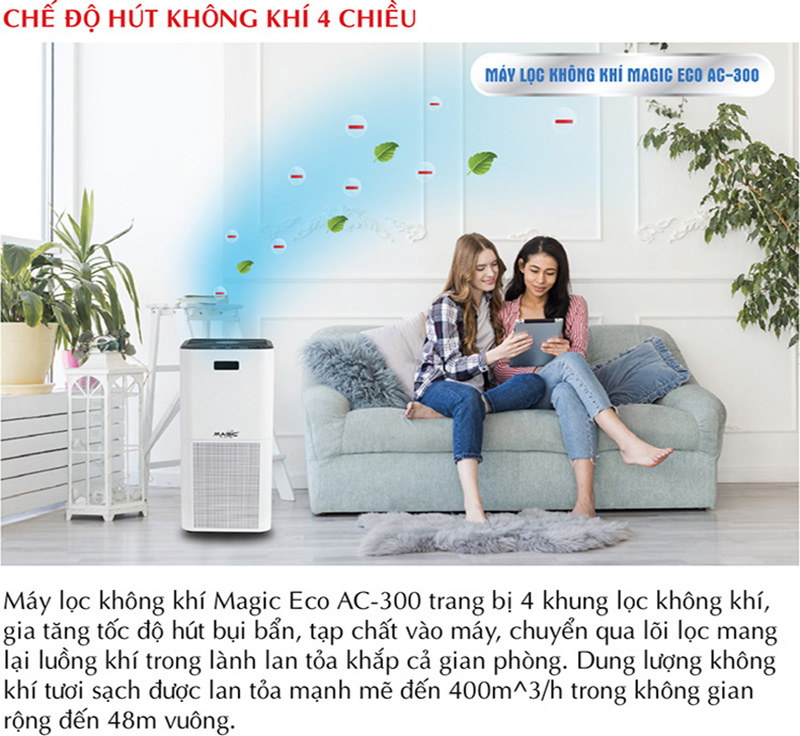 Máy lọc không khí Magic Eco AC-300