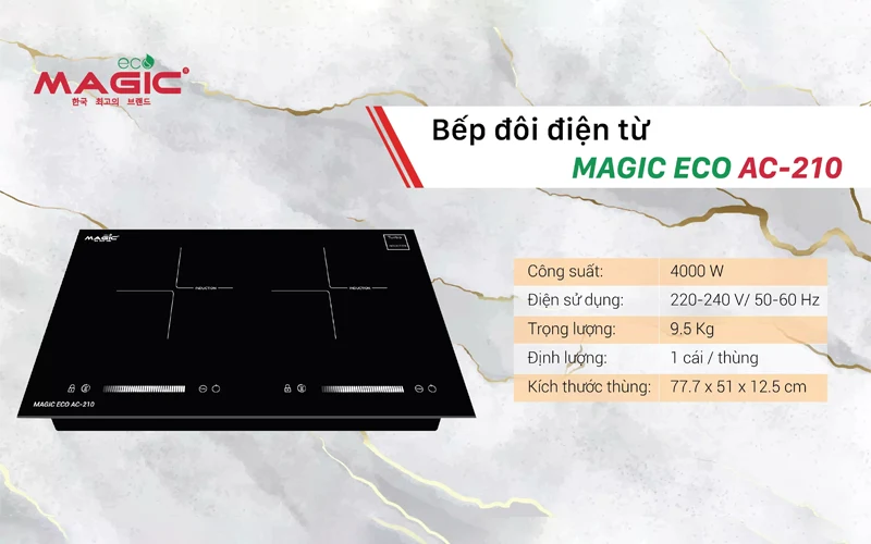 Bếp điện từ Magic Eco AC-210