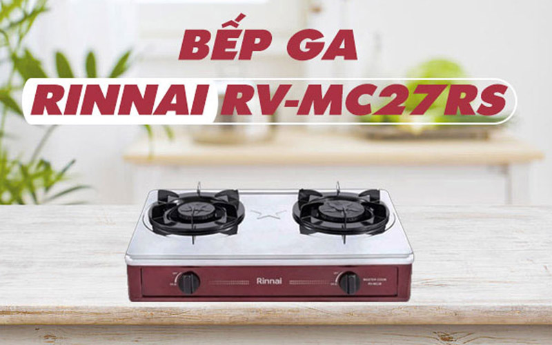 Bếp gas đôi Rinnai RV-MC27RS