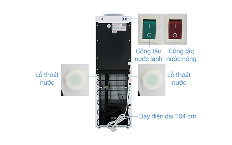 Cây nước nóng lạnh Electrolux EQACF01TXWV