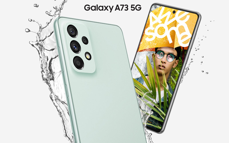 Điện thoại Samsung Galaxy A73 5G (Xám)