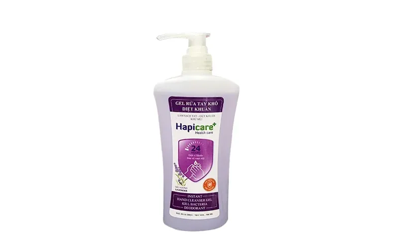 Gel rửa tay khô Hapicare hương lavender 500ml