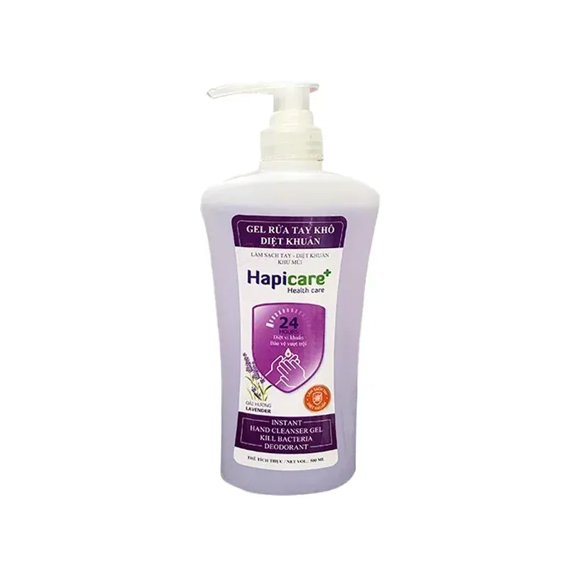 Gel rửa tay khô Hapicare hương lavender 500ml